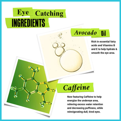 Kiehl's Creamy Eye Treatment with Avocado in a small jar, showcasing the rich, hydrating eye cream formula with avocado extract.