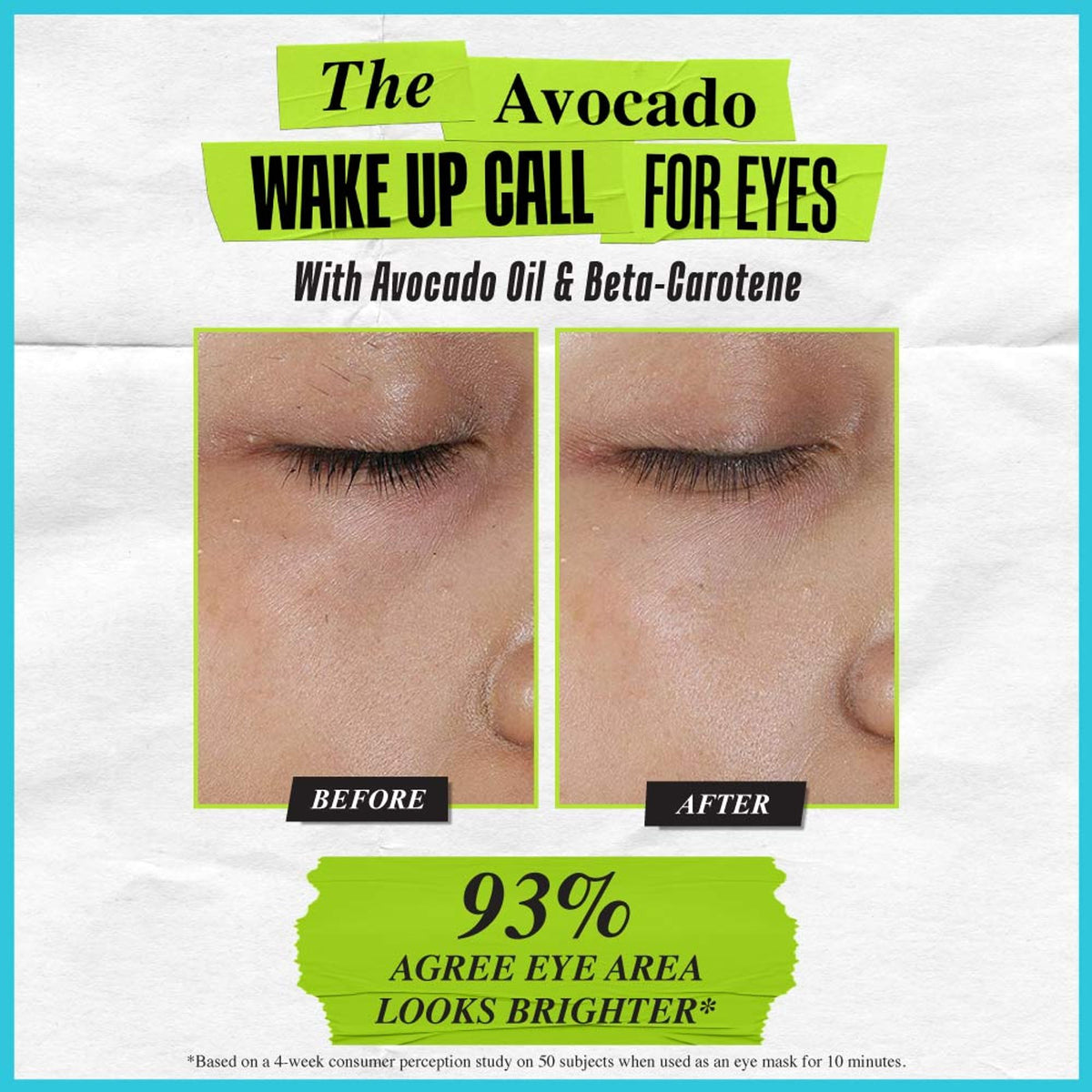 Kiehl's Creamy Eye Treatment with Avocado in a small jar, showing the smooth, nourishing eye cream with fresh avocado ingredients.