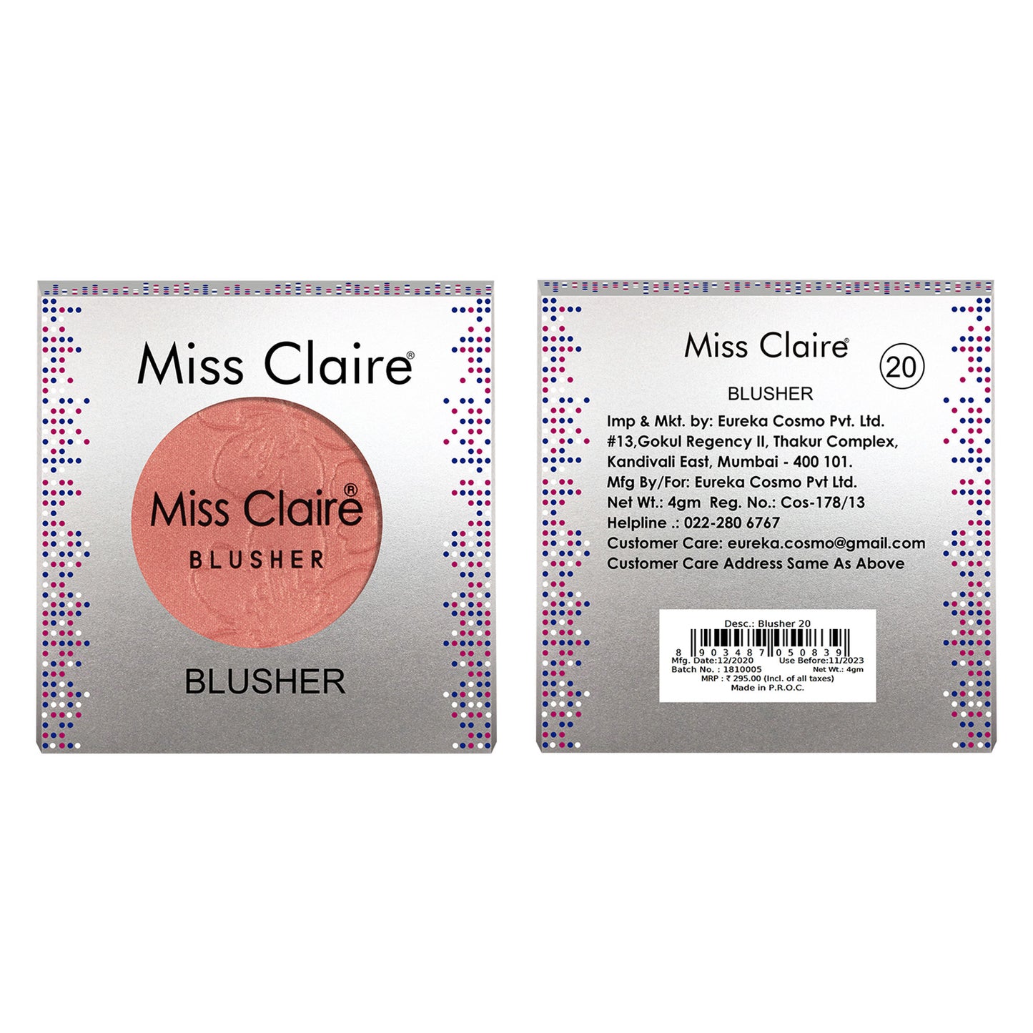 Miss Claire Round Blusher - 20