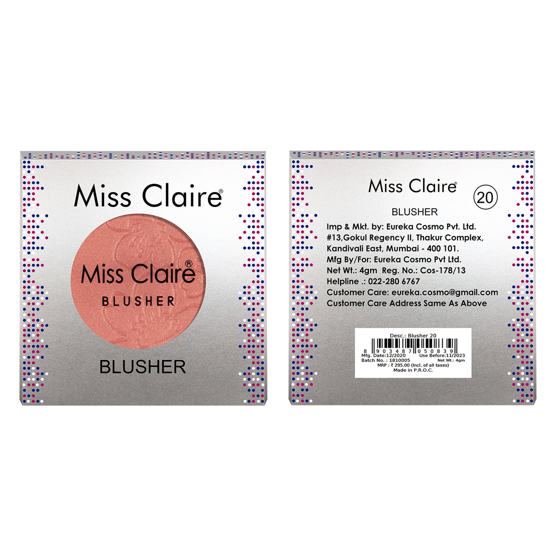 Miss Claire Round Blusher - 20