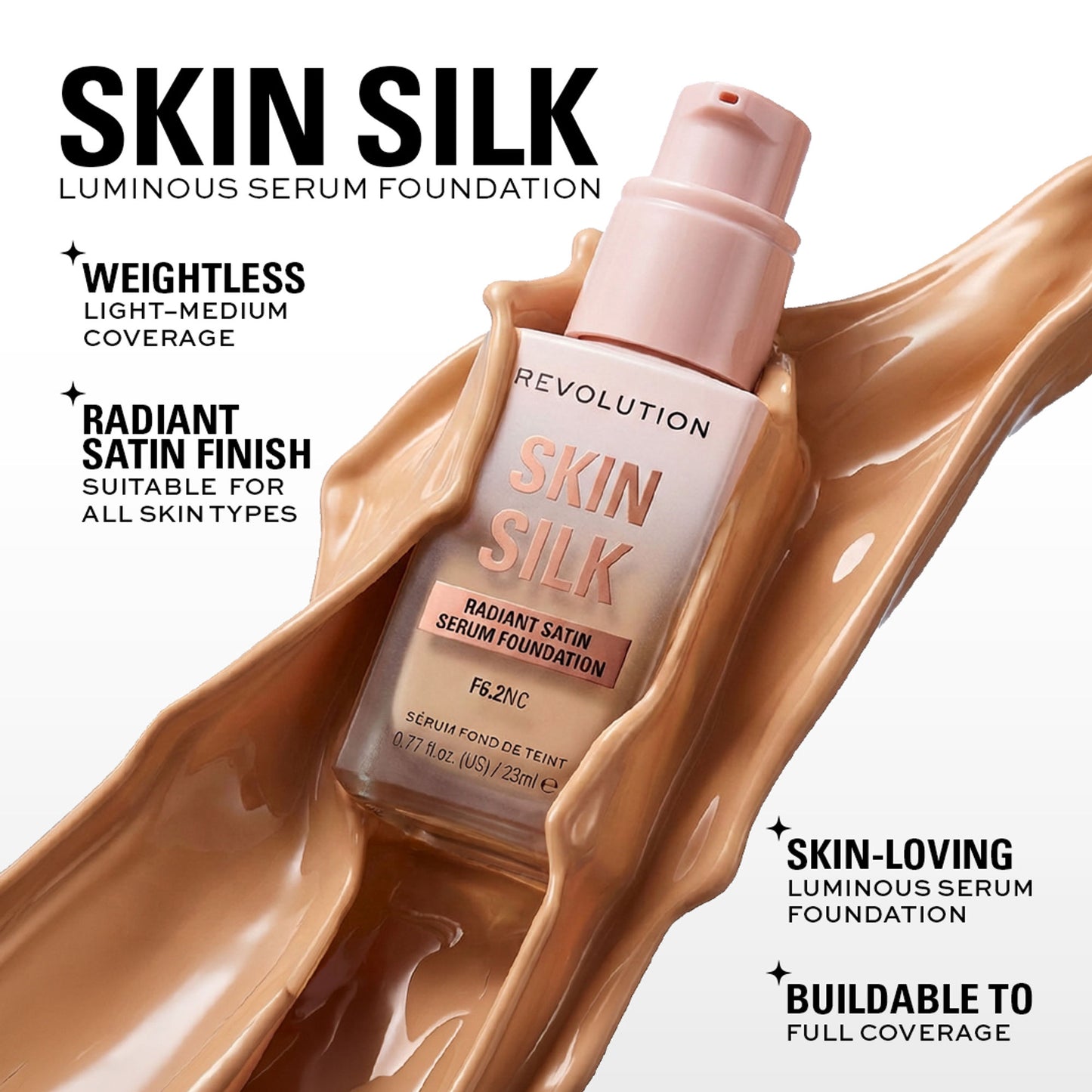 Makeup Revolution SSS Foundation - F9.5 NC