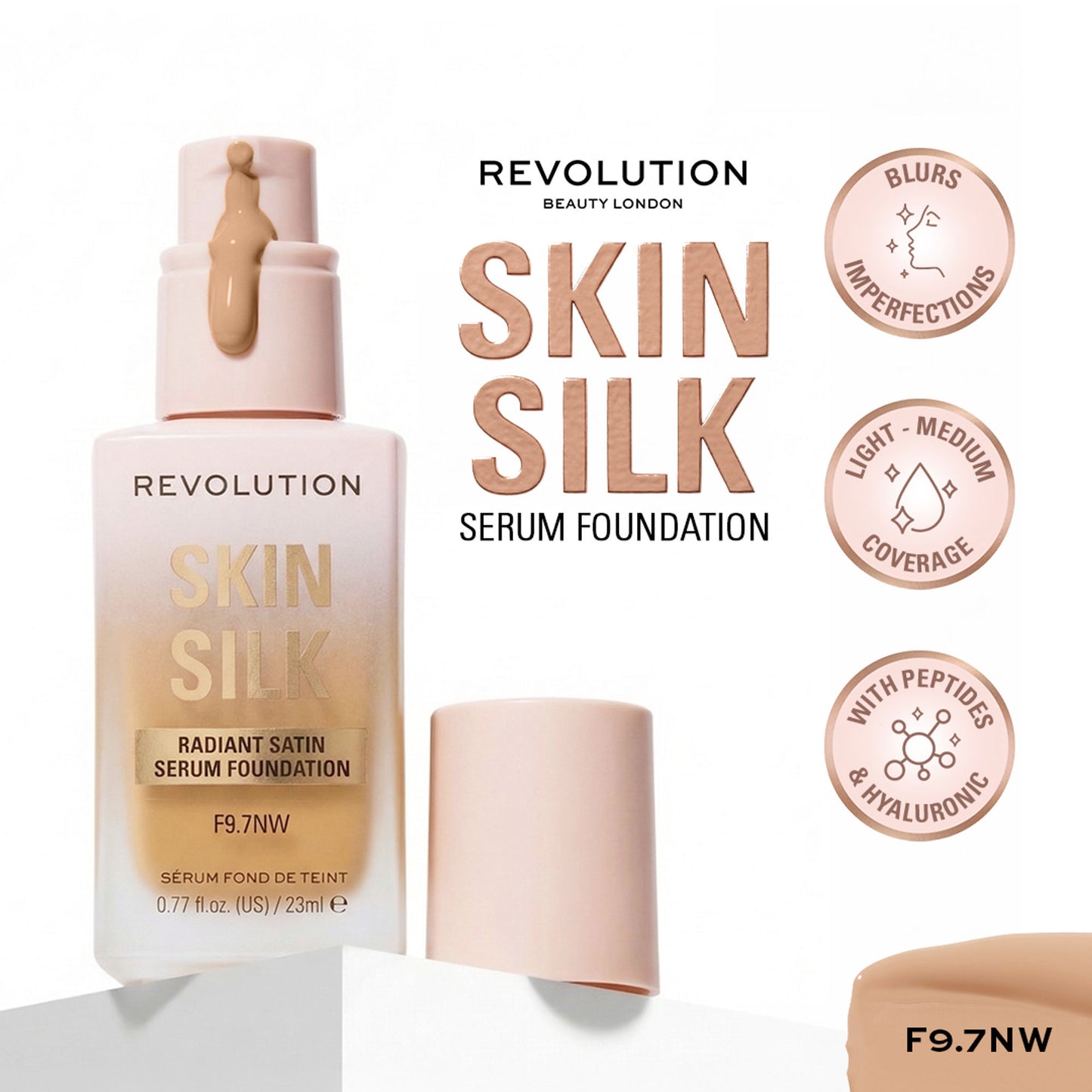 Makeup Revolution SSS Foundation - F9.7 W