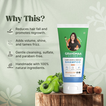 NIDHI'S GRANDMAA SECRET Curry Leaf & Hibiscus Shampoo