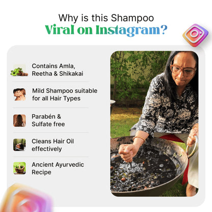 NIDHI'S GRANDMAA SECRET Curry Leaf & Hibiscus Shampoo