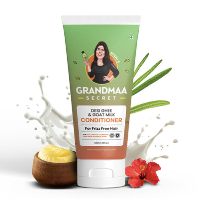NIDHI'S GRANDMAA SECRET Desi Ghee And Goat Milk Conditioner