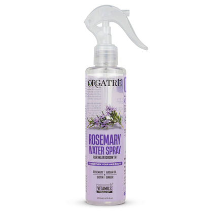 Orgatre 100% Rosemary Water Spray - Hair Growth & Scalp Nourishment Hair Spray