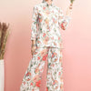 Dhiyona IE Printed Shirt With Palazzo Co-Ords