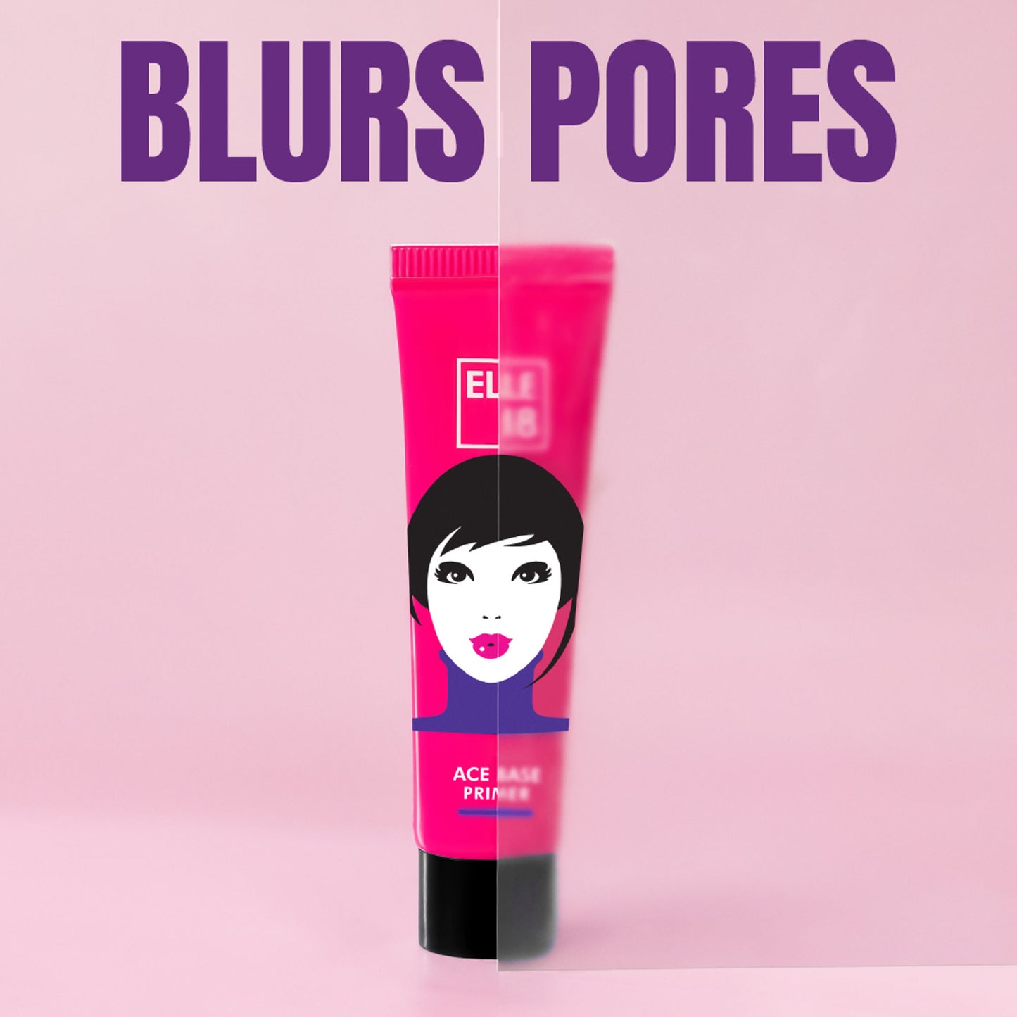 Elle 18 Ace Base Face Primer With Vitamin E, Lightweight & Water resistant