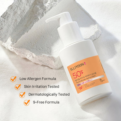 Illiyoon Mild Easy-Wash Sun Cream SPF50+ PA++++