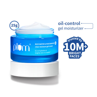 Plum 2% Niacinamide & Rice Water Brightening Gel Cream