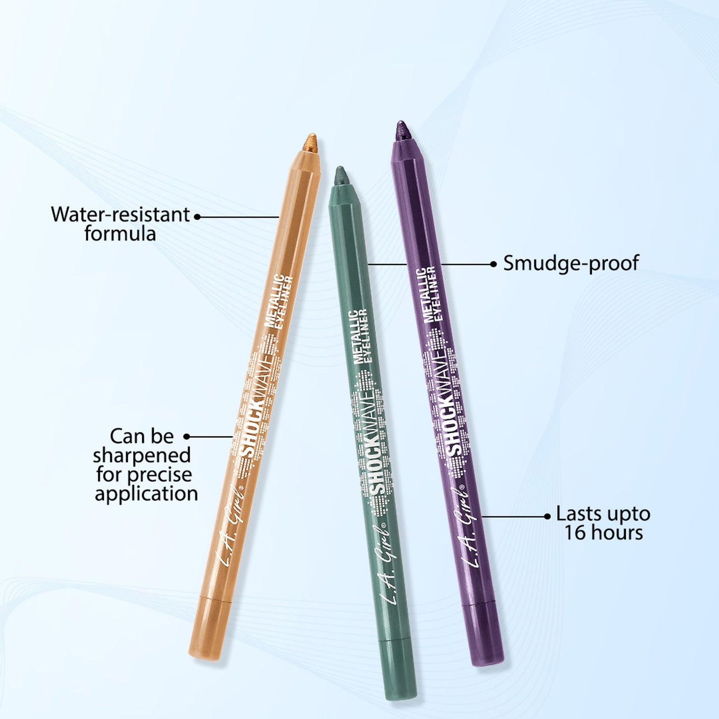 L.A. Girl Shockwave Metallic Eye Liner - Penny