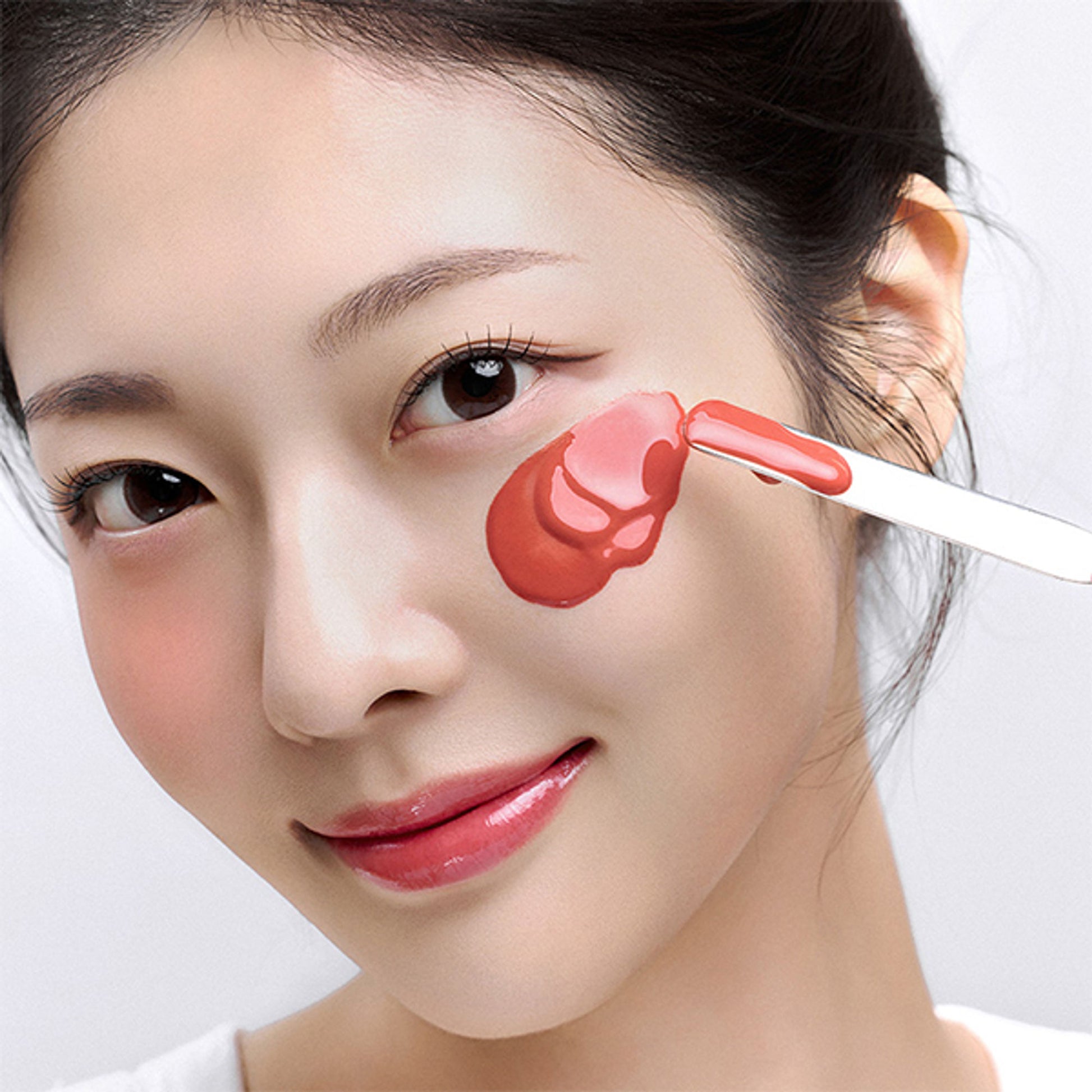 House of Hur Moist Ampoule Blusher Hydrating Liquid Blush with Lightweight Finish - Peach Coral