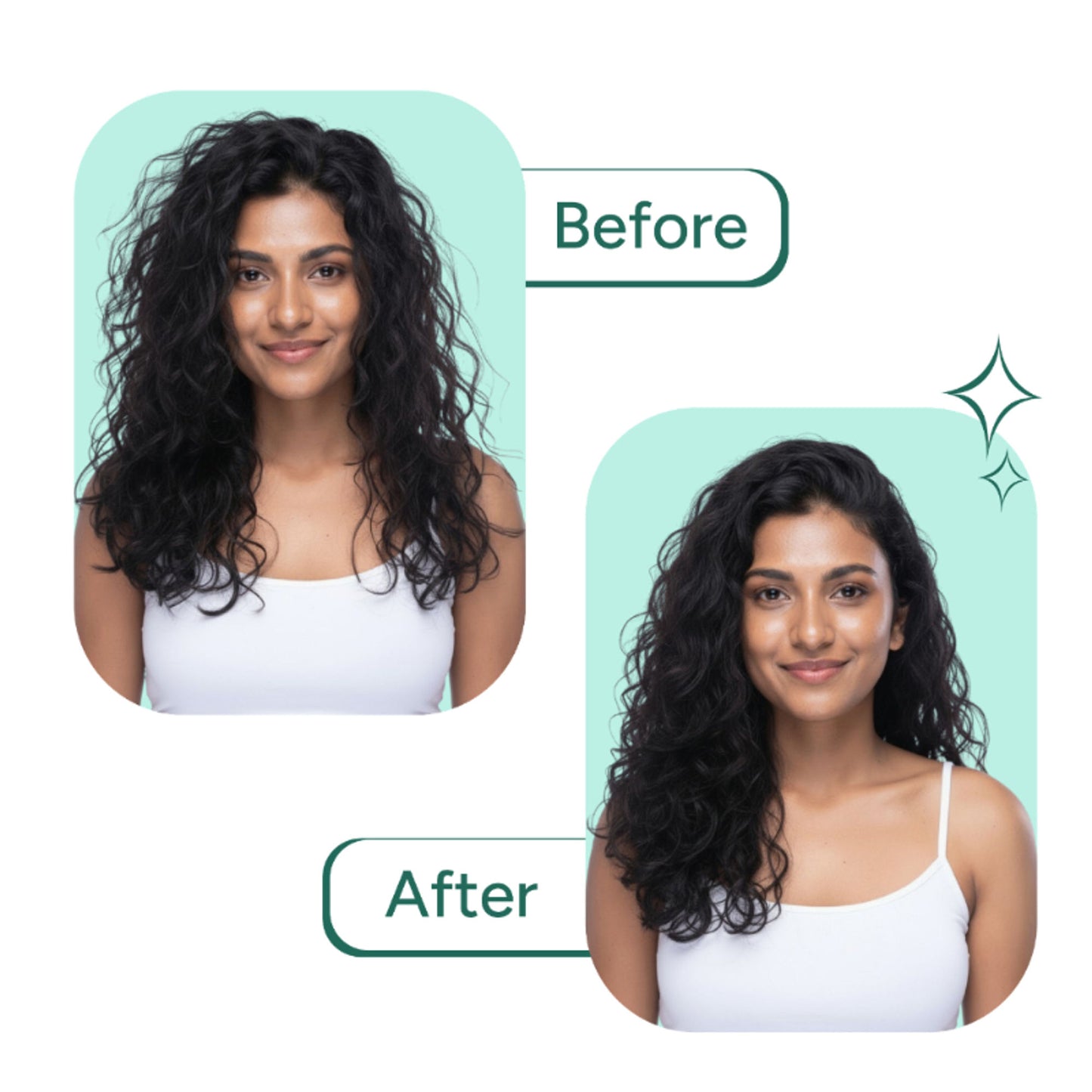 Arata Leave-In Hair Conditioner For Dry, Frizzy, Wavy, Curly Hair Adds Shine And Moisture