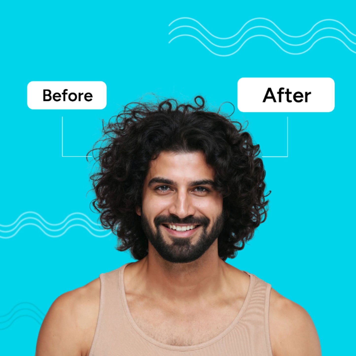 Arata Curly Hair Cream For Definition With Abyssinian Seed Oil, Soya Protein & Shea Butter