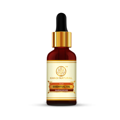Khadi Natural Sandalwood Essential Oil to Restore Balance and Bring Calm Vibes
