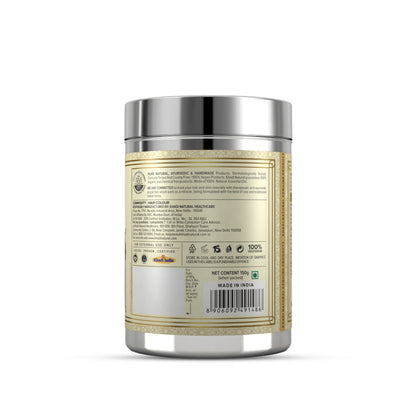 Khadi Natural Indigo Color for Natural Black Tint, Grey Coverage and Scalp Nourishment