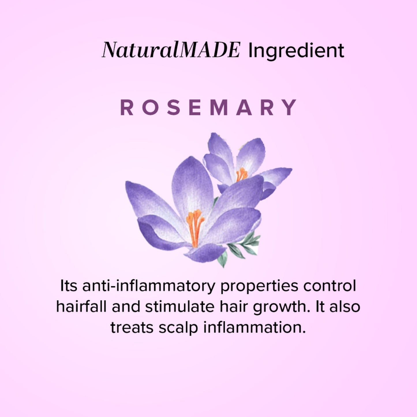 Khadi Natural Rosemary Essential Oil for to Restore Balance and Bring Calm Vibes
