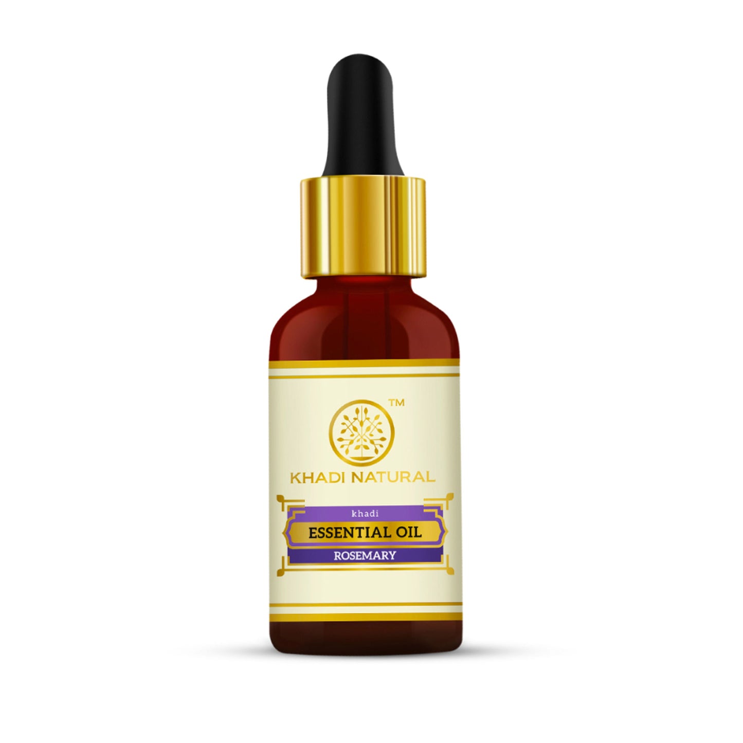 Khadi Natural Rosemary Essential Oil for to Restore Balance and Bring Calm Vibes