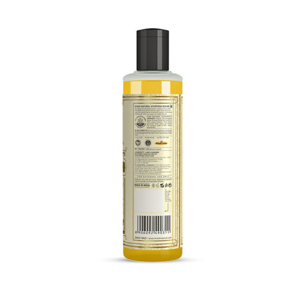 Khadi Natural Saffron Tulsi & Reetha Hair Cleanser for Strengthened Hair and Strong Roots