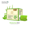 Khadi Natural Aloe Vera Soap for Calm, Moisturized Skin Every Day Pack of 3