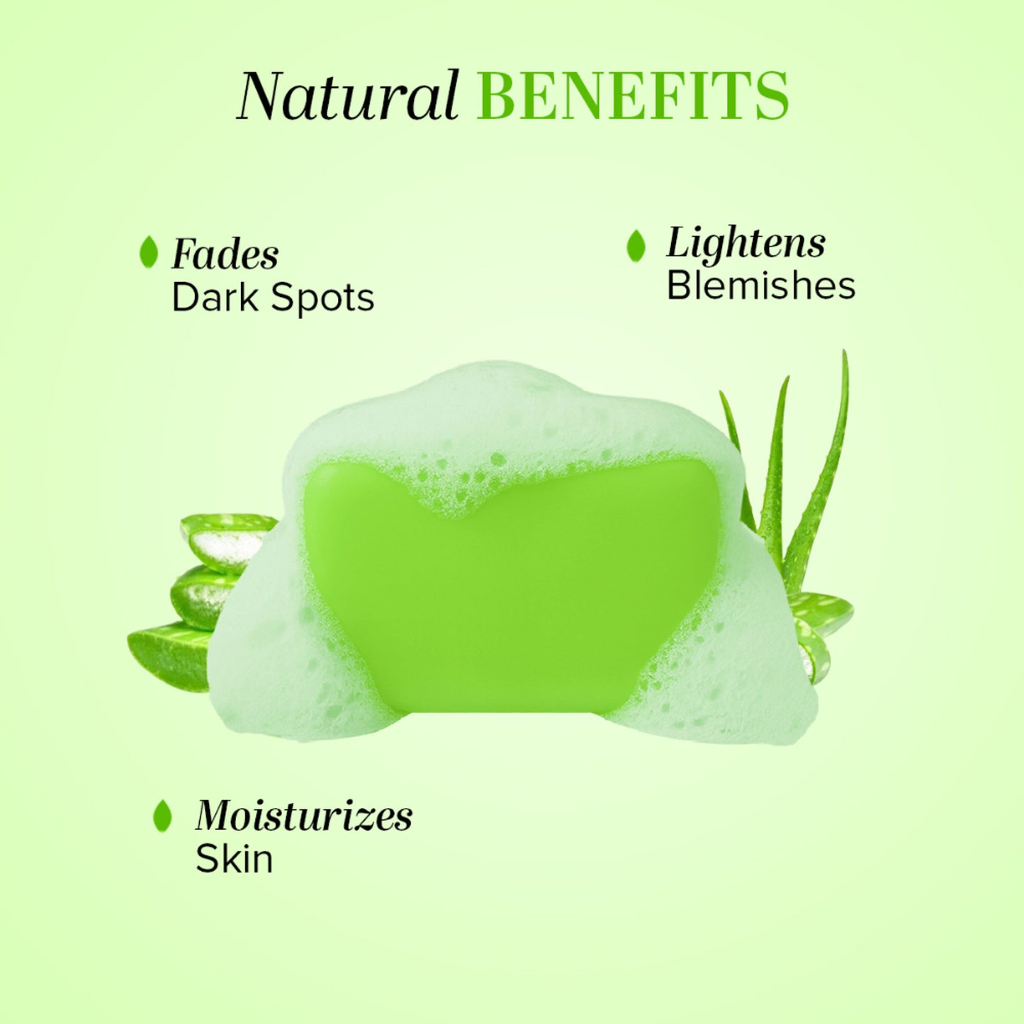 Khadi Natural Aloe Vera Soap for Calm, Moisturized Skin Every Day Pack of 3