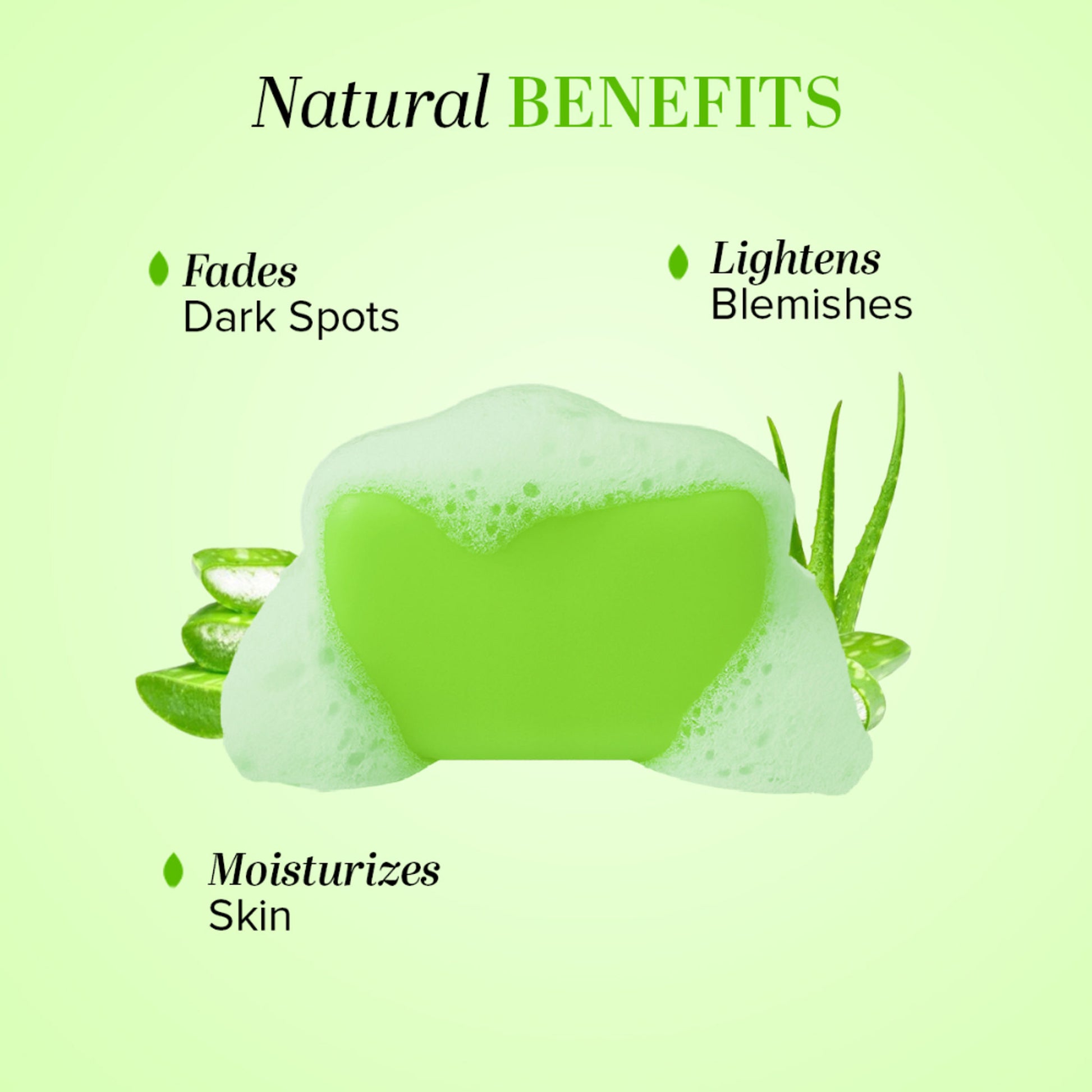 Khadi Natural Aloe Vera Soap for Calm, Moisturized Skin Every Day Pack of 3