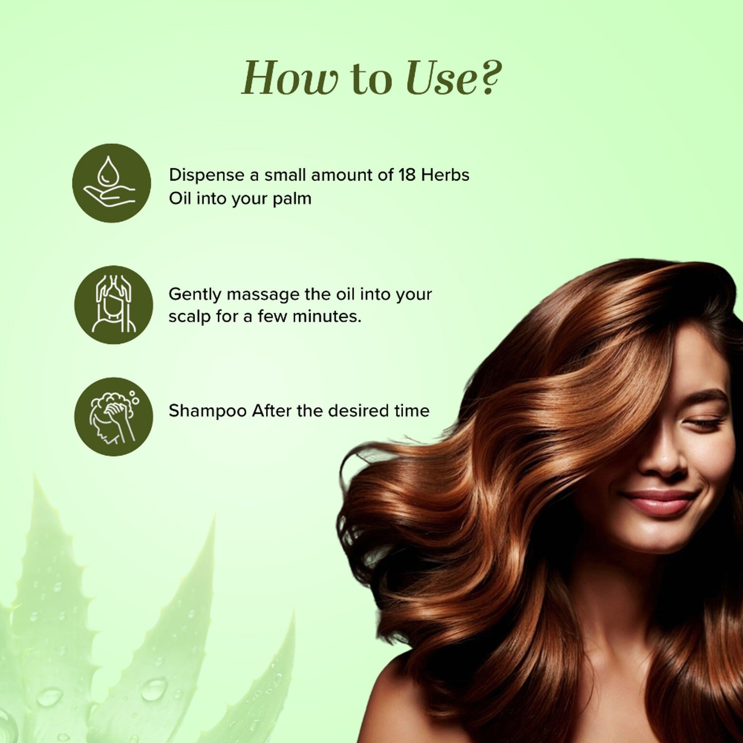 Khadi Natural 18 Herbs Hair Oil for Strong, Shiny, and Healthy Hair