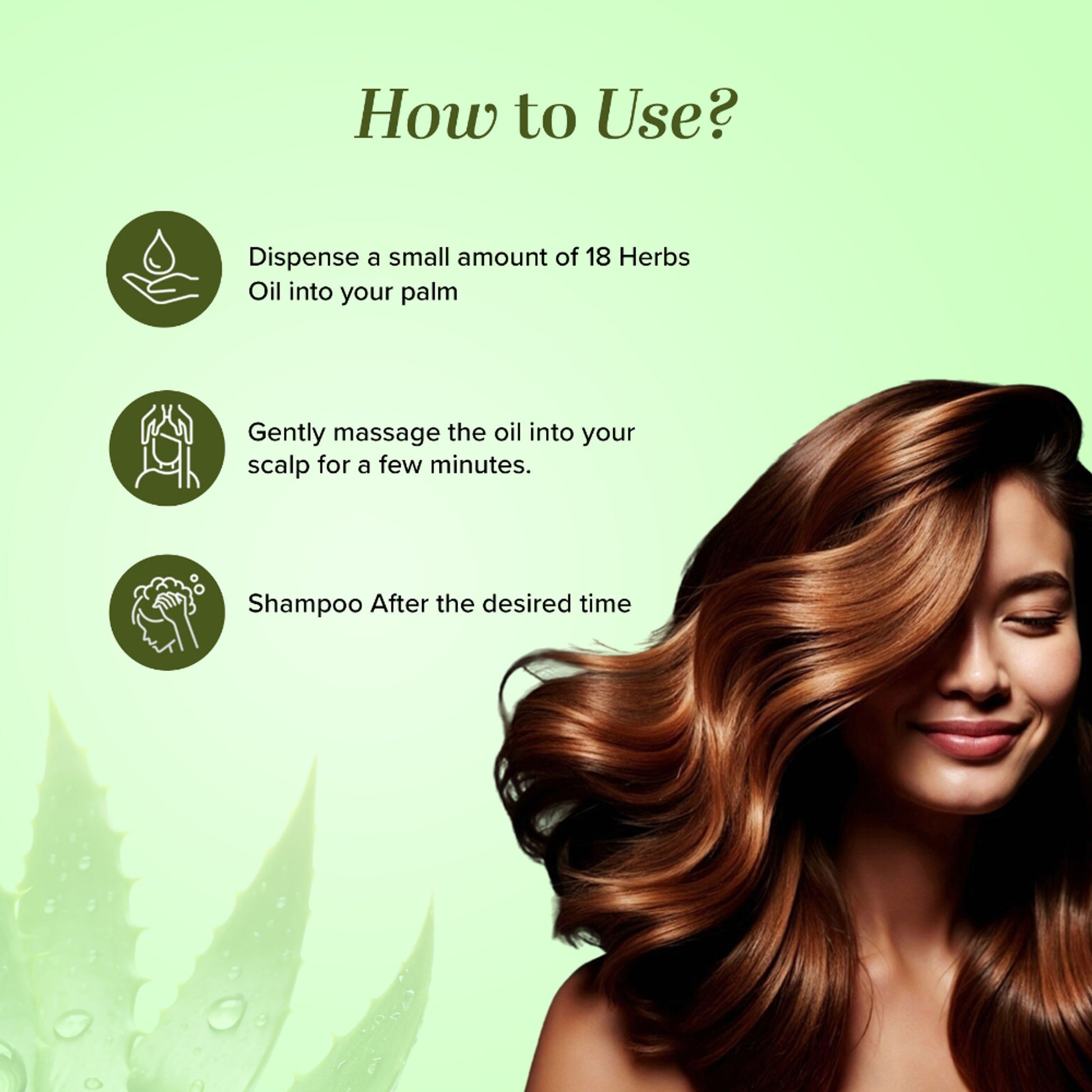 Khadi Natural 18 Herbs Hair Oil for Strong, Shiny, and Healthy Hair