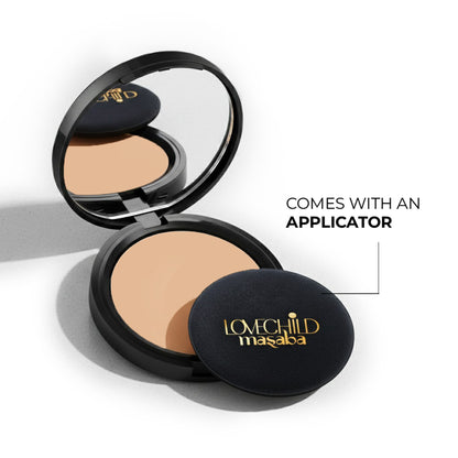 LoveChild Masaba Skip Everything Mattifying Compact - Quirky Queen