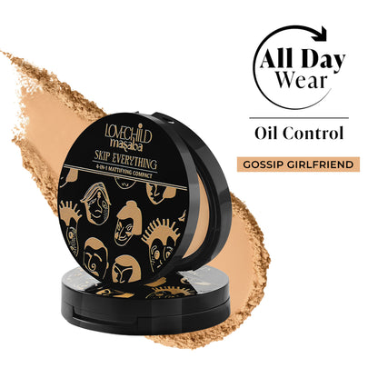 LoveChild Masaba Skip Everything Mattifying Compact - Gossip Girlfriend