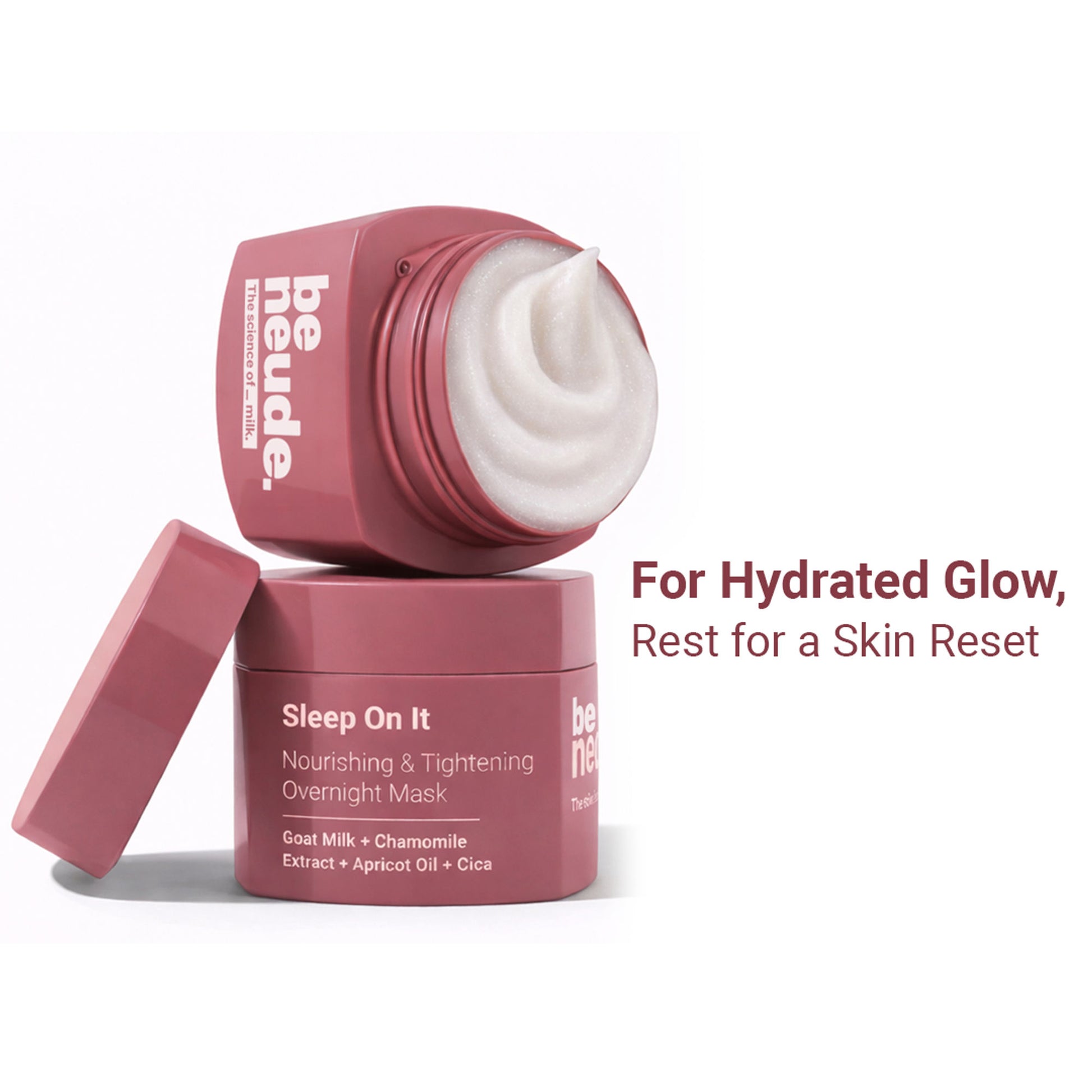 Be Neude Overnight Sleeping Face Mask - Sleep On It