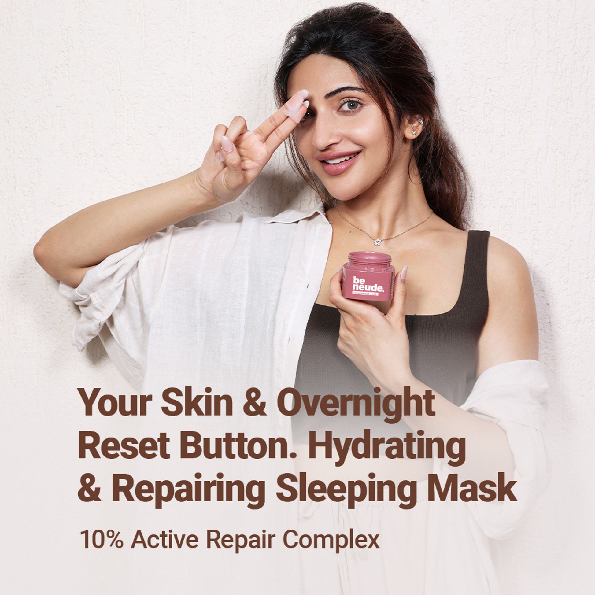Be Neude Overnight Sleeping Face Mask - Sleep On It