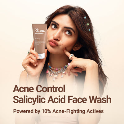 Be Neude Milk Probiotic Acne Conrol Gel Face Wash