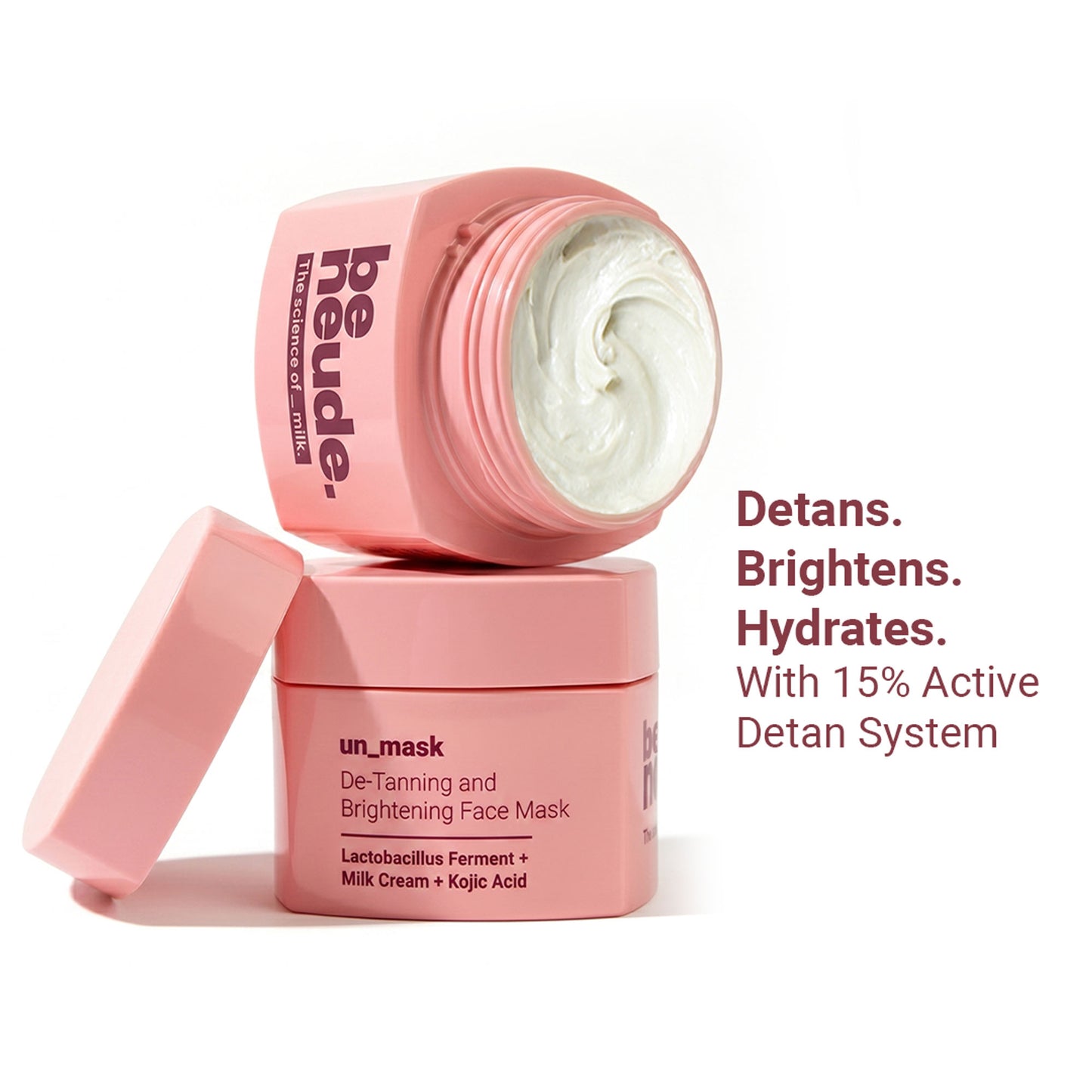 Be Neude Instant Detanning and Brightening Face Mask