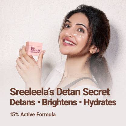 Be Neude Instant Detanning and Brightening Face Mask
