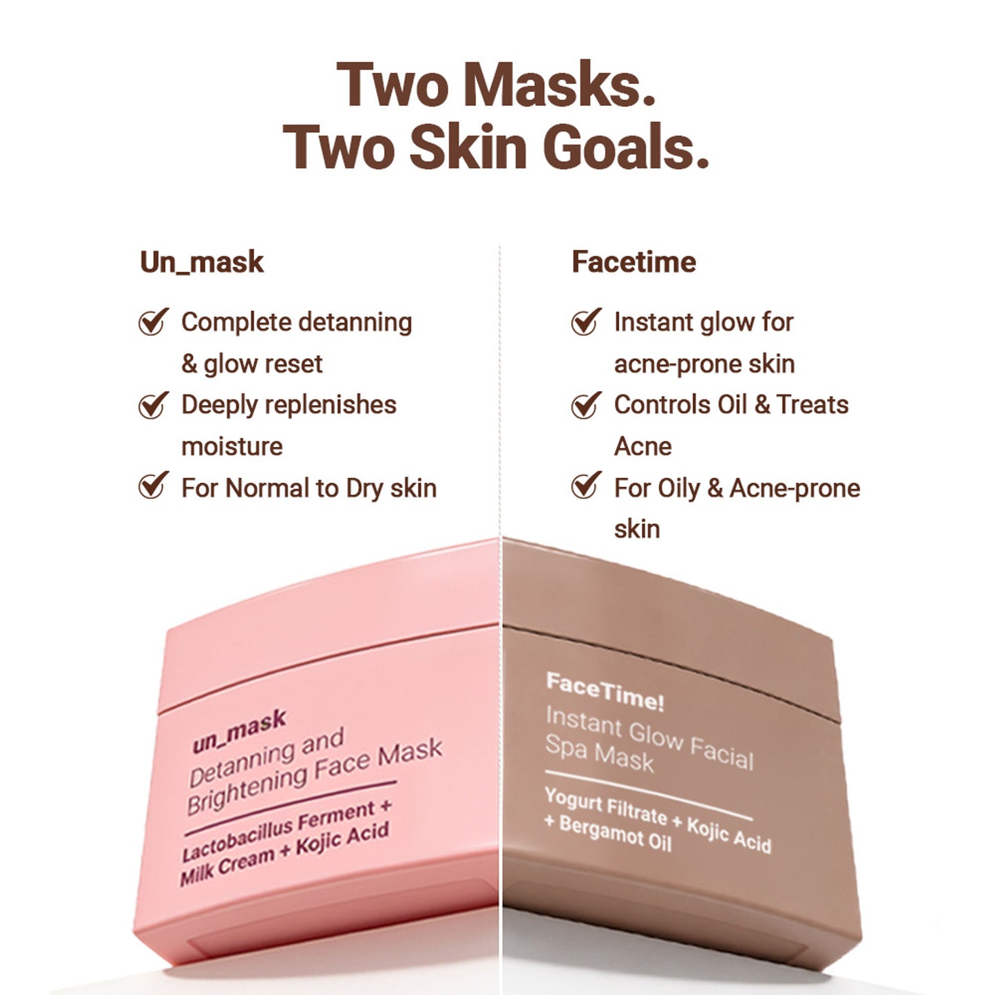 Be Neude Instant Detanning and Brightening Face Mask
