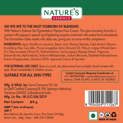 Nature's Essence Flawless Face Cream Papaya