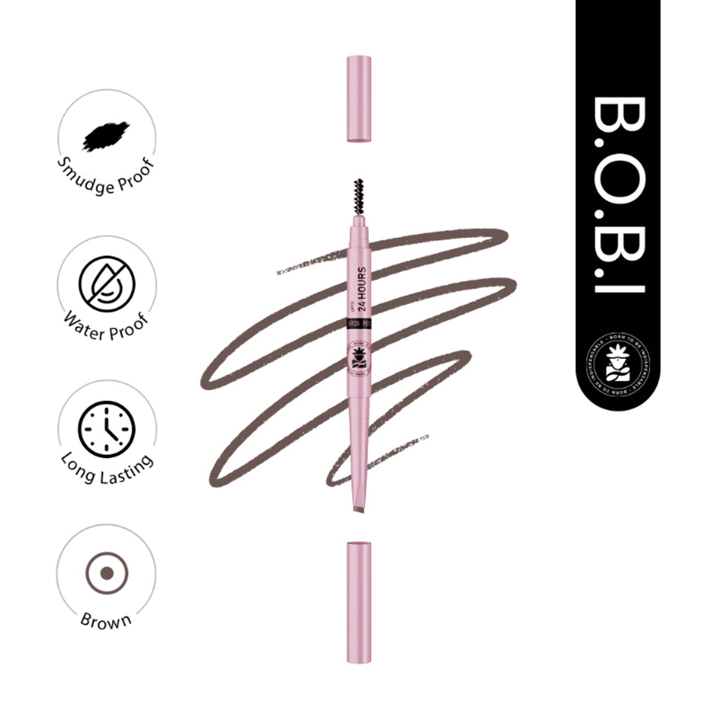 bobi Eyebrow Pencil - Brown