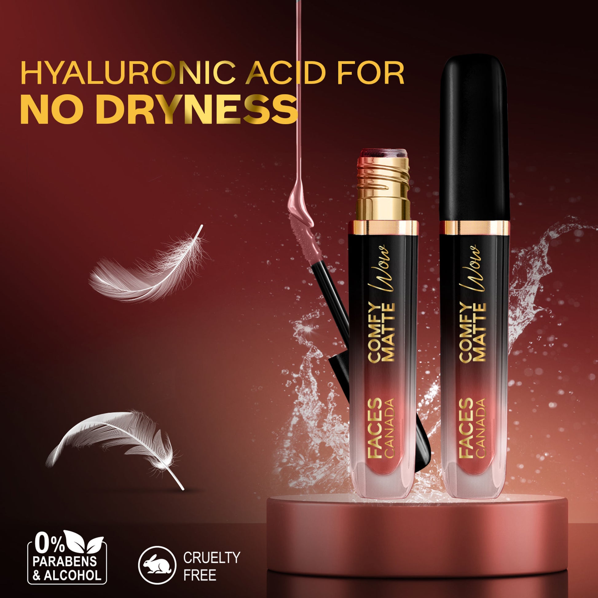 Faces Canada Comfy Matte Wow Liquid Lipstick - Magnetic 11