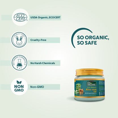 Indus Valley Aloe Vera Gel Hair Reborn Repair & Shine Booster