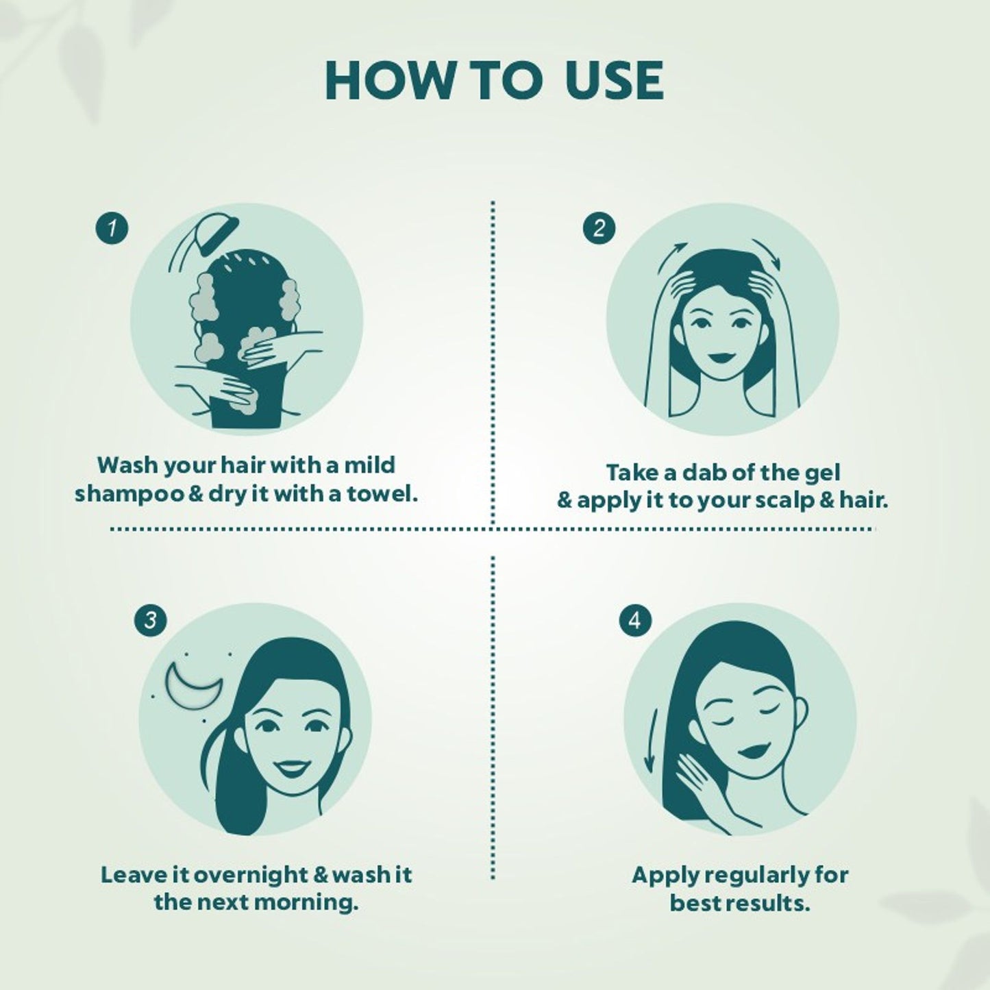 Indus Valley Aloe Vera Gel Hair Reborn Repair & Shine Booster