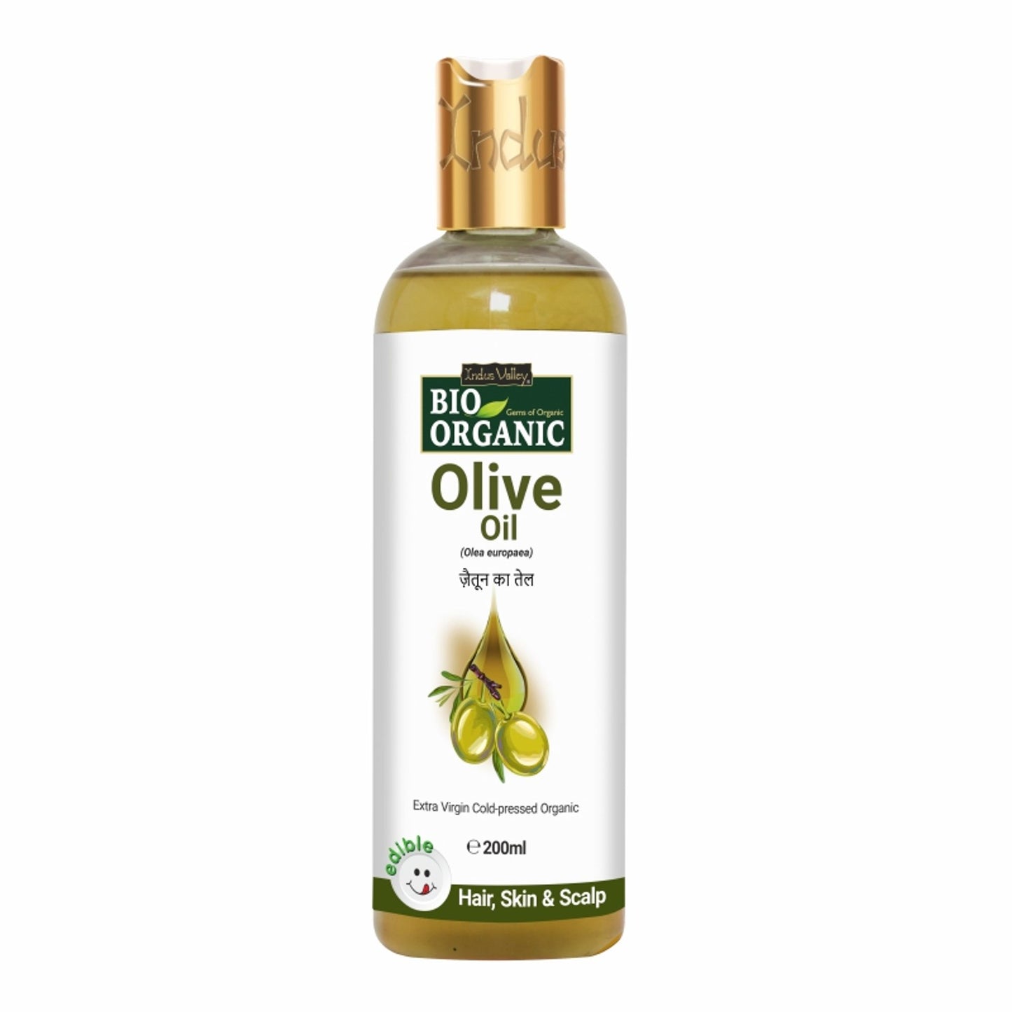 Indus Valley Bio Organic Extra Virgin Olive Massage Oil