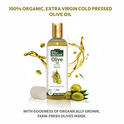 Indus Valley Bio Organic Extra Virgin Olive Massage Oil
