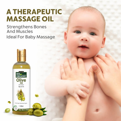 Indus Valley Bio Organic Extra Virgin Olive Massage Oil