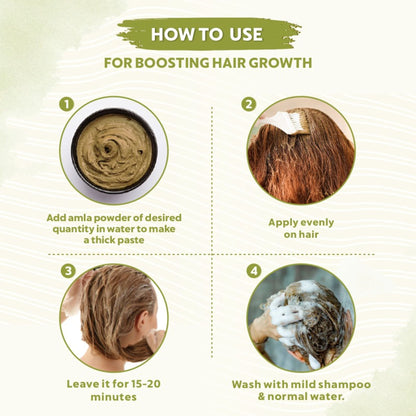 Indus Valley Amla Powder 100% Natural Hair Growth & Skin Care Powder