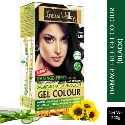 Indus Valley Organically Natural Hair Color - Black