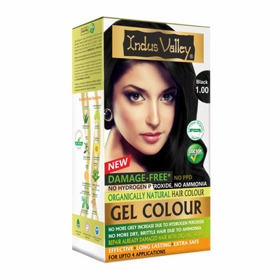 Indus Valley Organically Natural Hair Color - Black