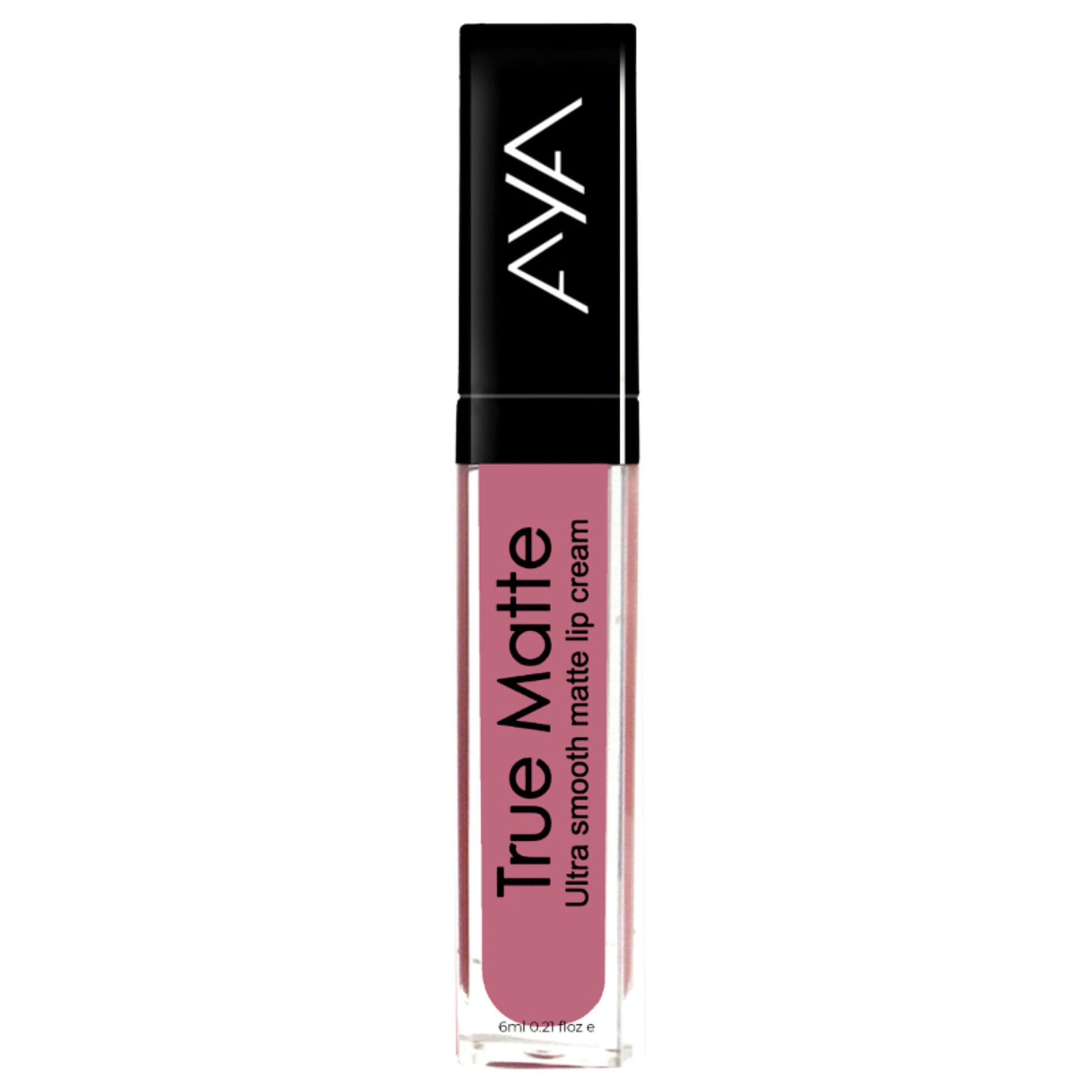 AYA True Matte Liquid Lipstick, Ultra Smooth Matte Lip Cream, 01 Pink