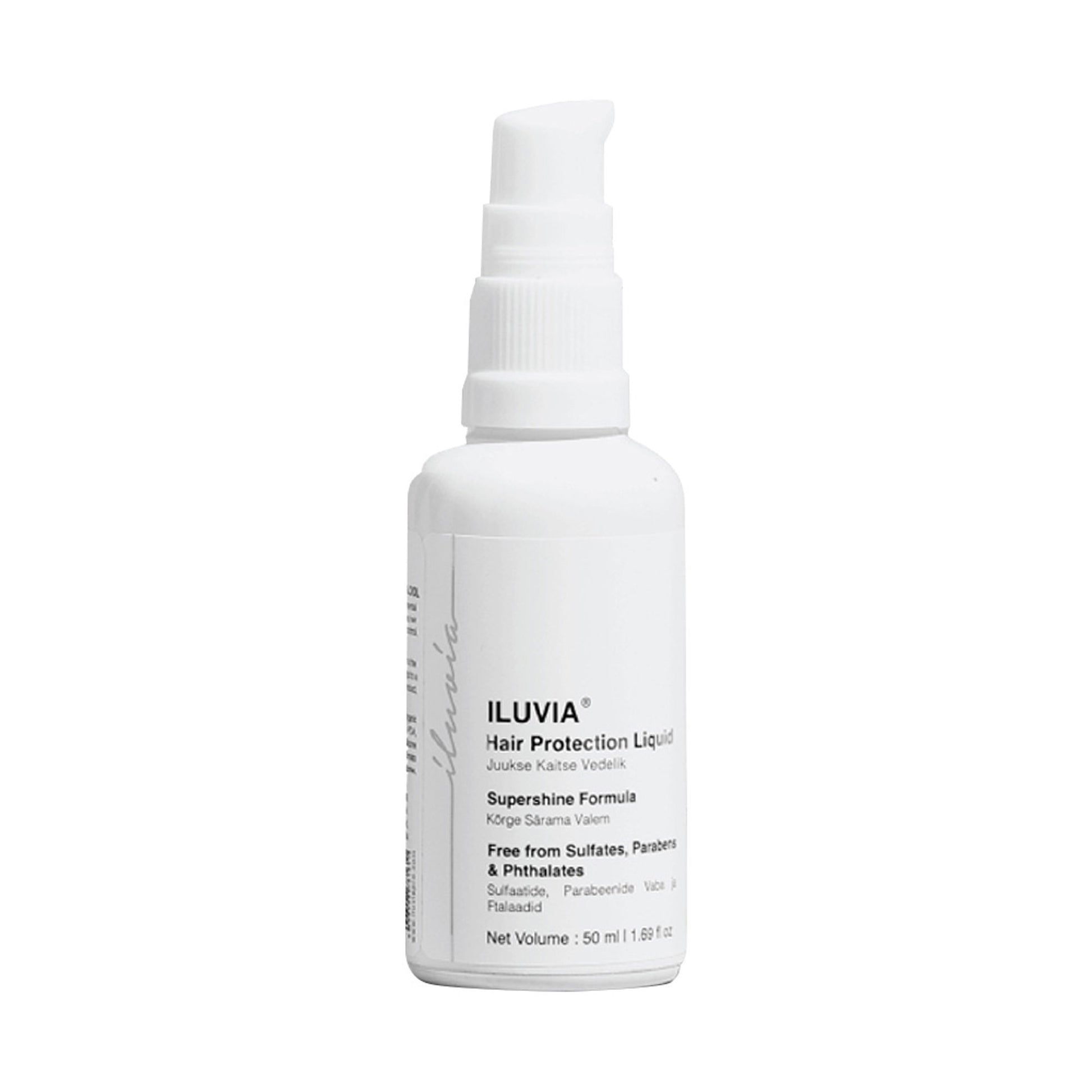 Iluvia Hair Protection Liquid, For Thick, Textured Hair, Protects Against Heat, Pollution & Sun Rays