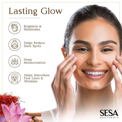 SESA Kumkumadi Face Oil 30 ml for Radiant& Glowing Skin 100% Pure Kumkumadi Tailam
